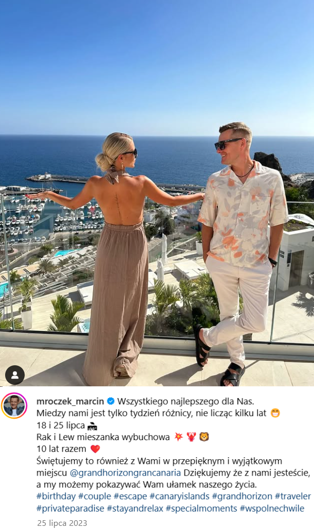 Marlena Muranowicz i Marcin Mroczek