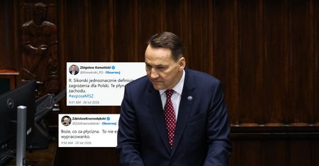 Natychmiastowa reakcja na Sikorskiego. "Co za płycizna", "banda nieudaczników"