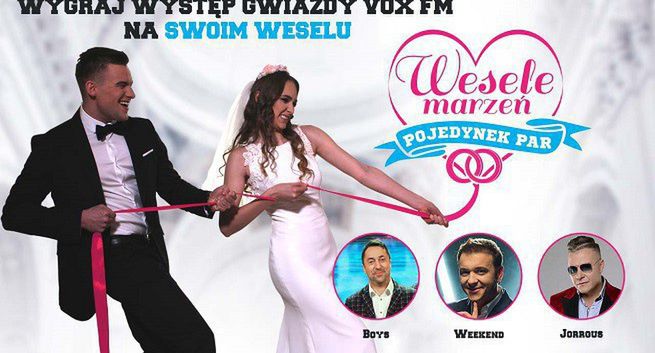VOX FM z konkursem „Wesele marzeń - pojedynek par” (wideo)
