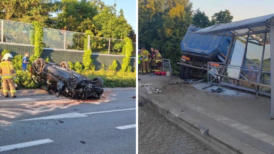 Wypadek w Olsztynie