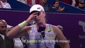 Głos Igi Świątek łamał się po tym, jak wspomniała o Ukrainie. Wielki gest Polki po zwycięstwa w turnieju WTA