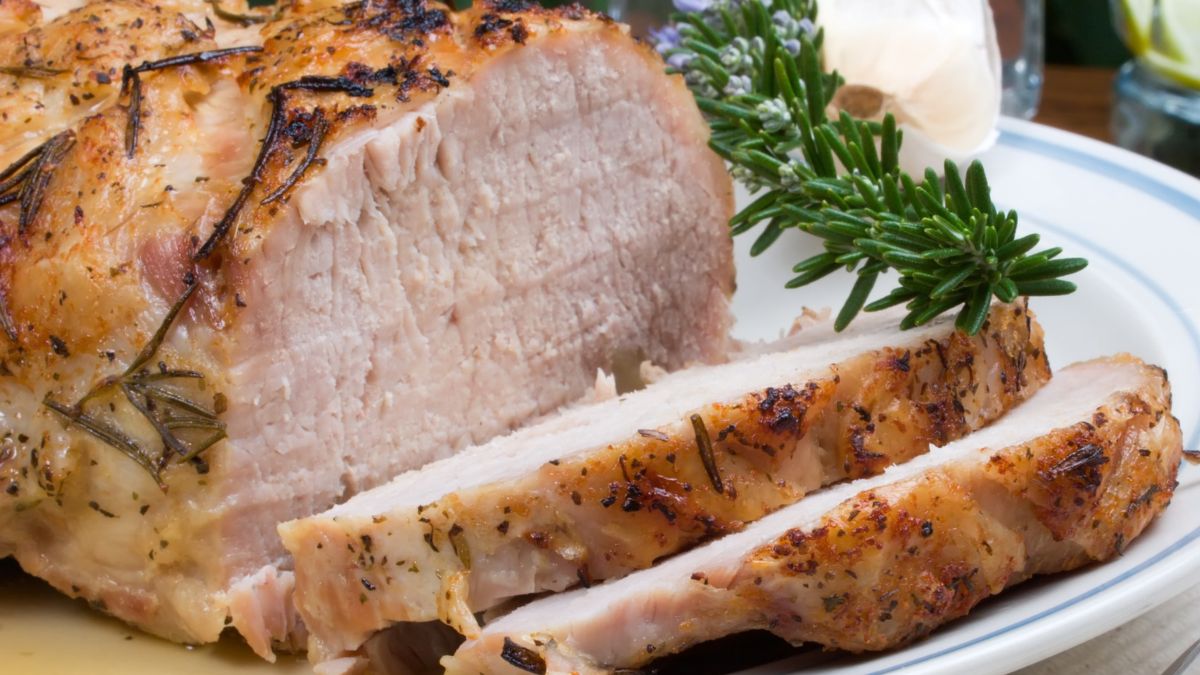 Pieczony schab idealny na kanapki