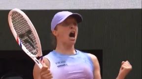 Gem, set, mecz. Tak cieszyła się Iga Świątek [WIDEO]