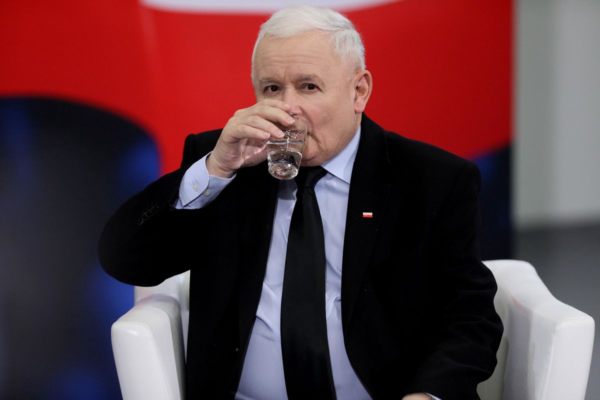 Na zdjęciu Jarosław Kaczyński