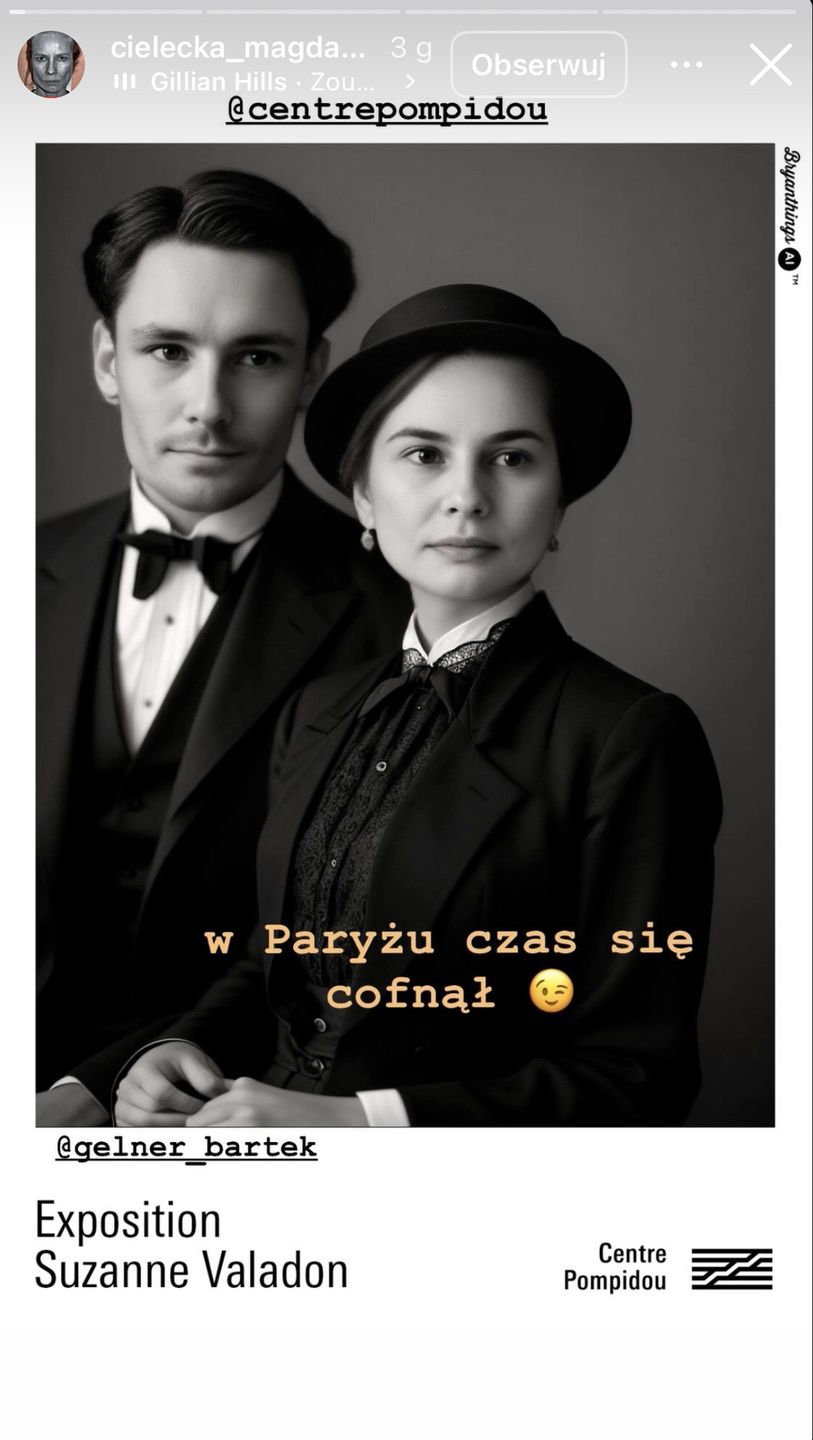 Magdalena Cielecka i Bartosz Gelner przenoszą się w czasie 