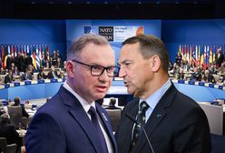 Wymiana zdań na szczycie. Mocne słowa Dudy pod adresem Sikorskiego