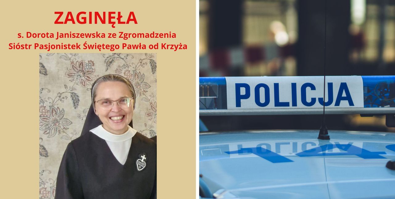 Pilne zaginęła siostra zakonna z Kutna!