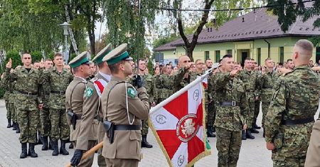47 nowych funkcjonariuszy Straży Granicznej złożyło ślubowanie w Chełmie. NOSG rośnie w siłę