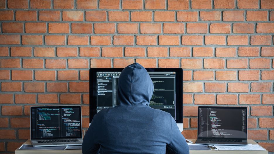 Computer hacker or cyber attack concept, Dangerous hooded hacker using multiple computers typing bad data into online system the access with a virus to infect steal information.
hacker, hardware, typing, malware, jacking, spyware, database, password, programmer, software, hud, criminal, crime, dark, hack, laptop, thief, data, technology, web, code, website, computer, development, business, coding, programming, program, developer, internet, network, monitor, screen, networking, information, digital, cyber, security, hacking, web design, out source, credit card, ransomware, hoodie, phishing, attack, virus, pc, display, binary, hacker, hardware, typing, malware, jacking, spyware, database, password, programmer, software, hud, criminal, crime, dark, hack, laptop, thief, data, technology, web, code, website, computer, development, business, coding, programming, program, developer, internet, network, monitor, screen, networking, information, digital, cyber, security, hacking, web design, out source, credit card, ransomware, hoodie, phishing, attack, virus, pc, display, binary