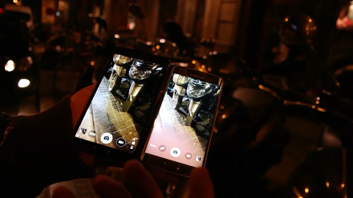 Galaxy S6 vs Galaxy Note 4 - porównanie nocnych zdjęć 1