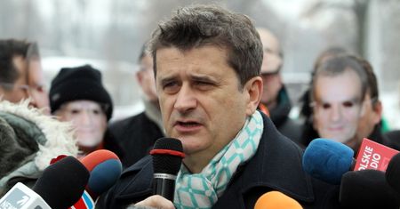 Fotoradary w Polsce. Palikot protestował
