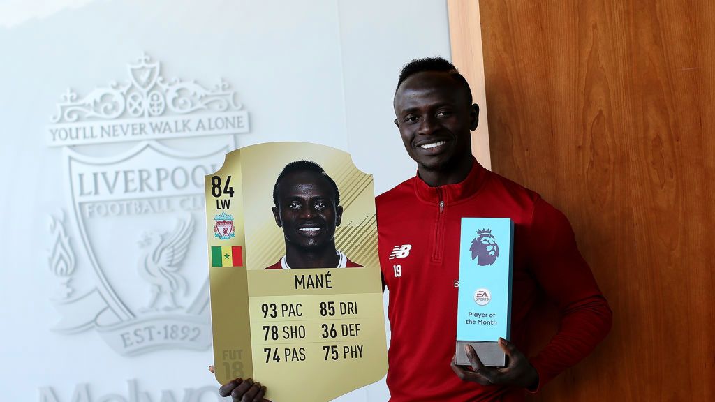 Zdjęcie okładkowe artykułu: Getty Images /  Jan Kruger / Sadio Mane w FIFA 18