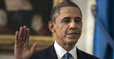 Zaprzysiężenie Baracka Obamy. Ani słowa o budżecie