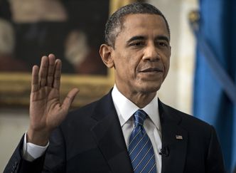 Zaprzysiężenie Baracka Obamy. Ani słowa o budżecie
