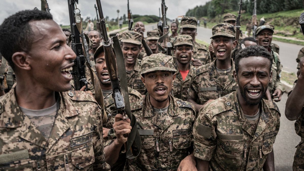 Etiopscy żołnierze