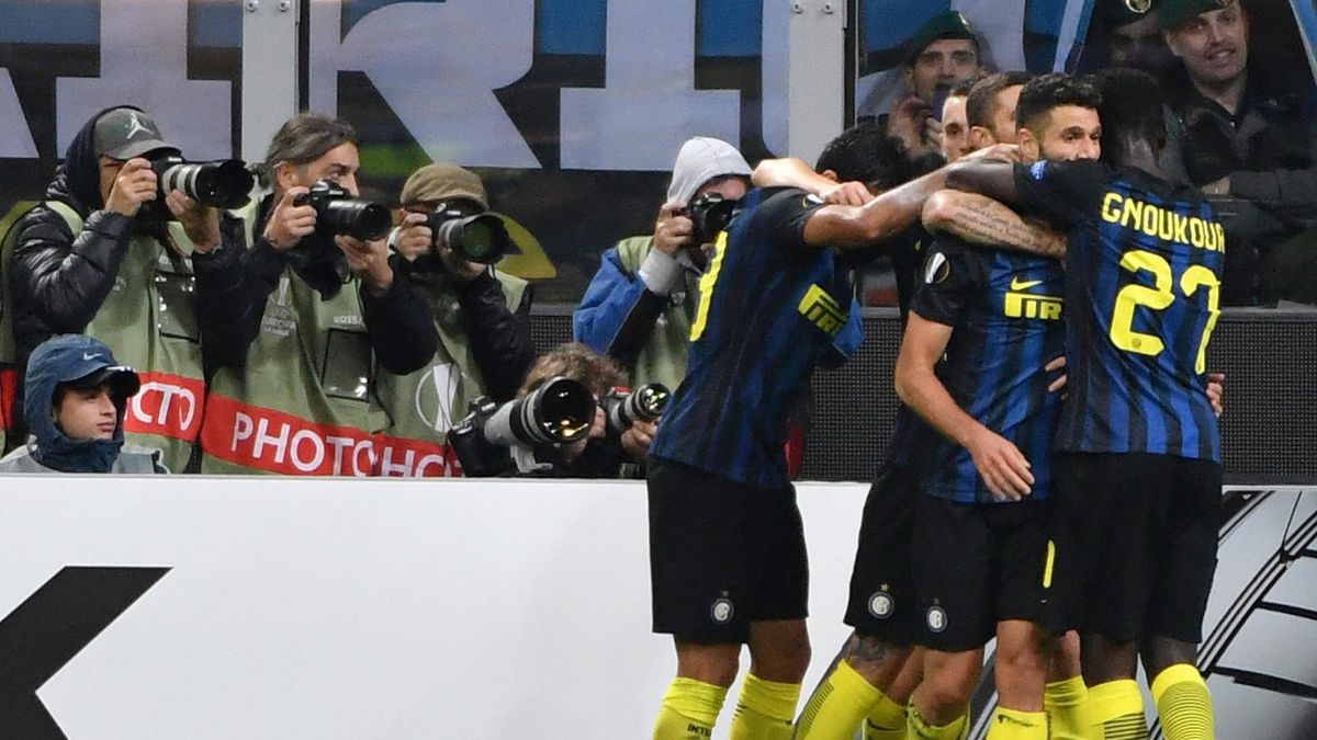 Radość piłkarzy Interu Mediolan