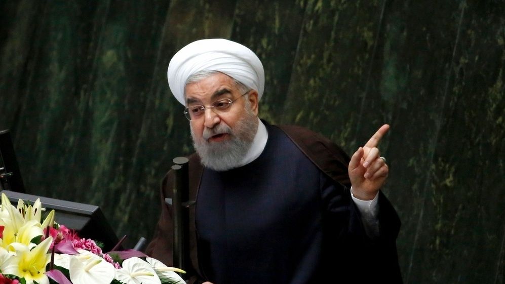 Prezydent Iranu Hasan Rowhani od wtorku nie ma już w Stanach sprzymierzeńca.