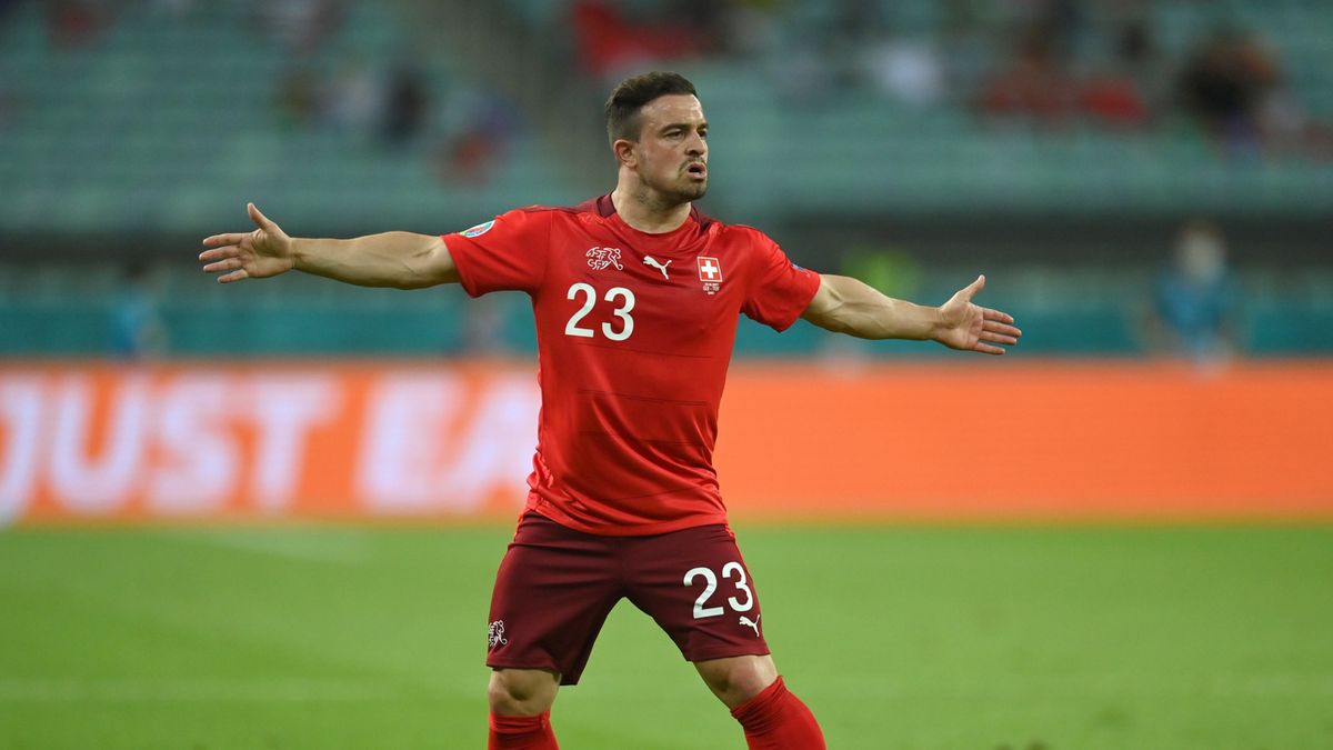 PAP/EPA / Dan Mullan / Na zdjęciu: Xherdan Shaqiri