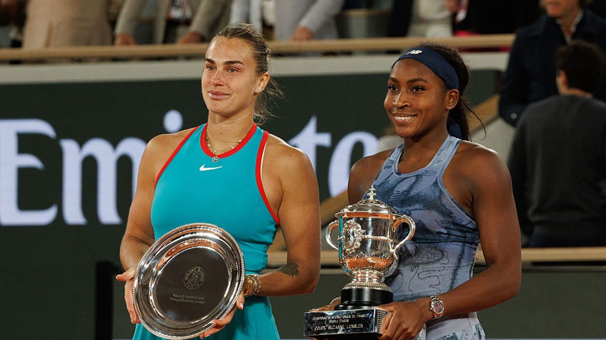 Getty Images / Tnani Badreddine/DeFodi Images/DeFodi / Na zdjęciu: Aryna Sabalenka i Coco Gauff