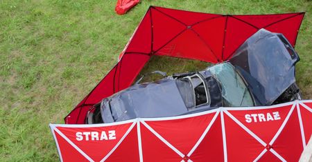 Tragedia na S8 pod Warszawą. Uderzył w filar