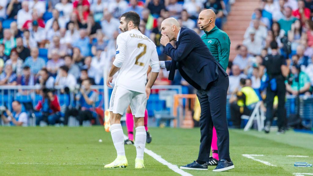Dani Carvajal i Zinedine Zidane