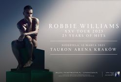 Robbie Williams ogłasza nowe daty europejskiej trasy koncertowej "The XXV Tour" świętując 25-lecie solowej kariery