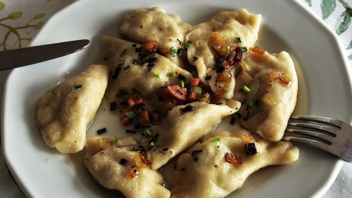 Pierogi św. Jacka z omastą 