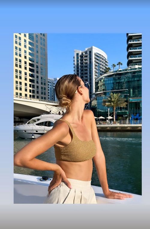 Izabela Janachowska w Dubaju