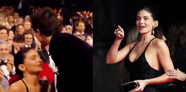Kylie Jenner przeżyła moment WSTYDU na gali. Timothee Chalamet ZIGNOROWAŁ jej pocałunek: "Brak chemii między nimi jest widoczny"