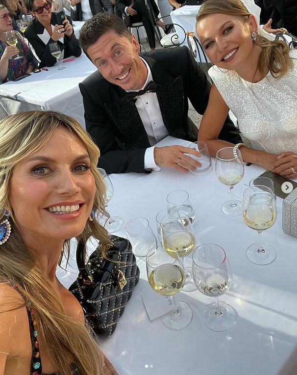 Lewandoscy z Heidi Klum