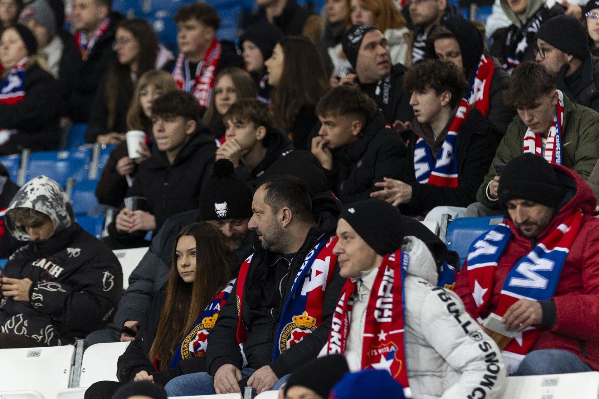 Kibice dobrze bawili się na meczu Wisła Kraków - Stal Mielec
