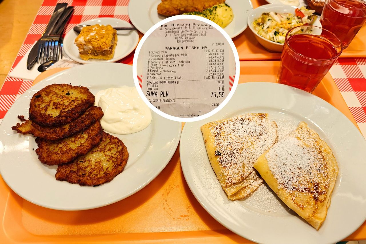 Poszedłem do najstarszego baru mlecznego w Warszawie. Rachunek naprawdę mnie zaskoczył