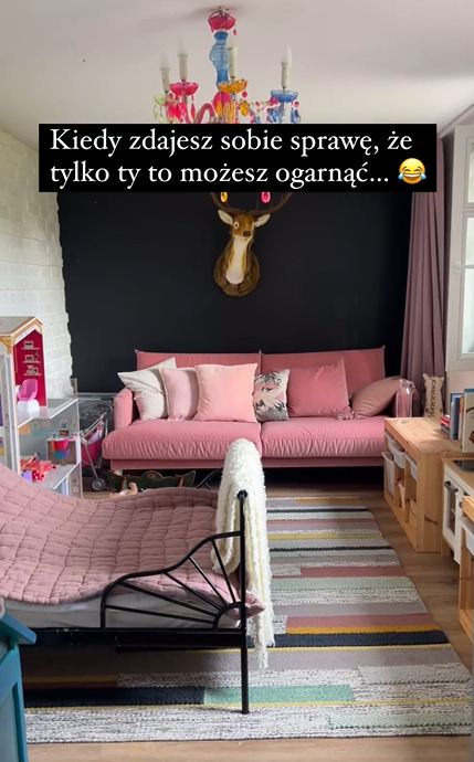 Pokój córki Szelągowskiej (Instagram)