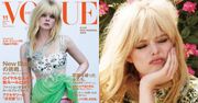Dziewczęca Elle Fanning stroi miny w japońskim "Vogue'u"