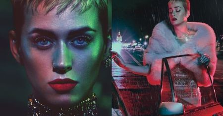 Katy Perry pozuje w deszczu dla "W Magazine"
