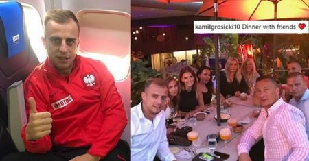 Grosicki WYZYWA FANÓW na Instagramie! Skrytykowali, że pojechał na wakacje