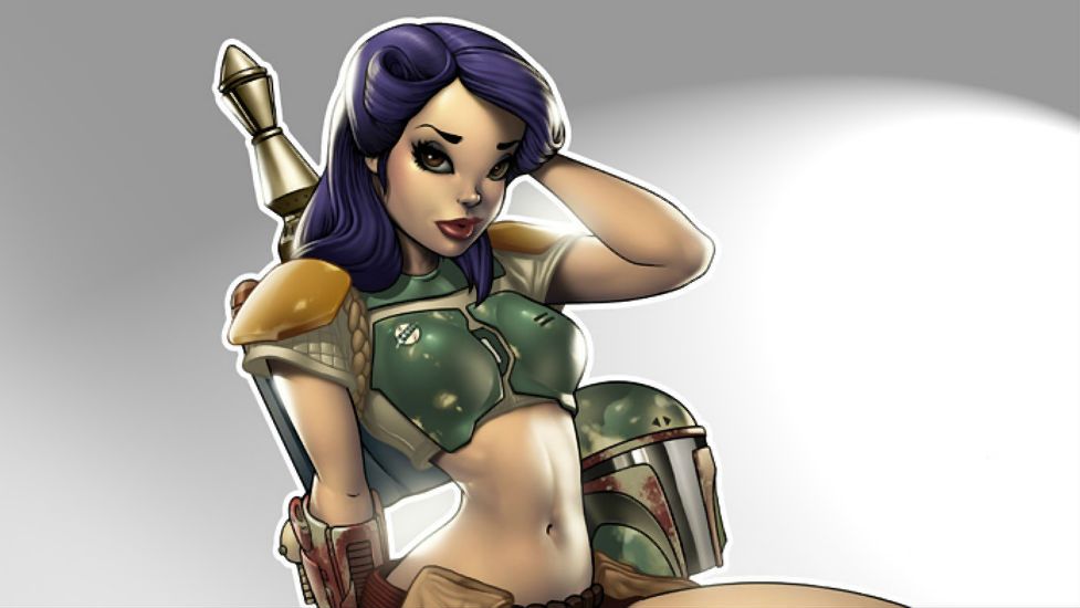 10 geekowskich bohaterek i bohaterów w wersji pin-up 1