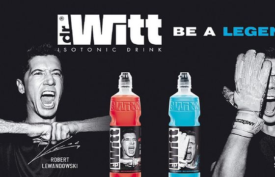 Lewandowski i Szczęsny reklamują Witt Isotonic Drink