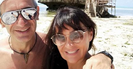 Iwona Pavlović pozuje w kostiumie. "Połączenie pracy z odpoczynkiem"
