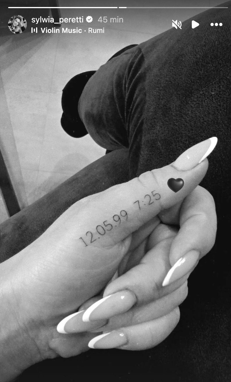 Sylwia Peretti pokazała tatuaż