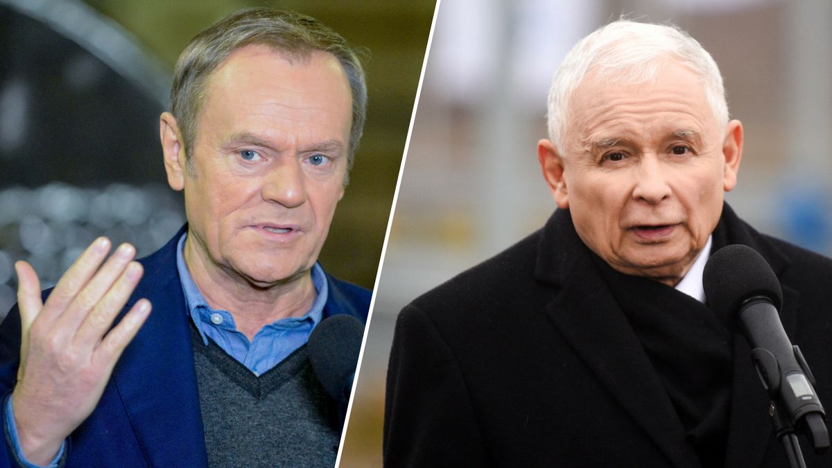Bliżej emerytury jest prezes PiS Jarosław Kaczyński, który ma 73 lat. Donald Tusk ma lat 65. Wysokość ich emerytur będzie różnić się znacząco. 