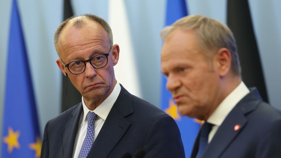 Merz potępia sabotaż na kolei w Polsce. Rozmawiał z Tuskiem