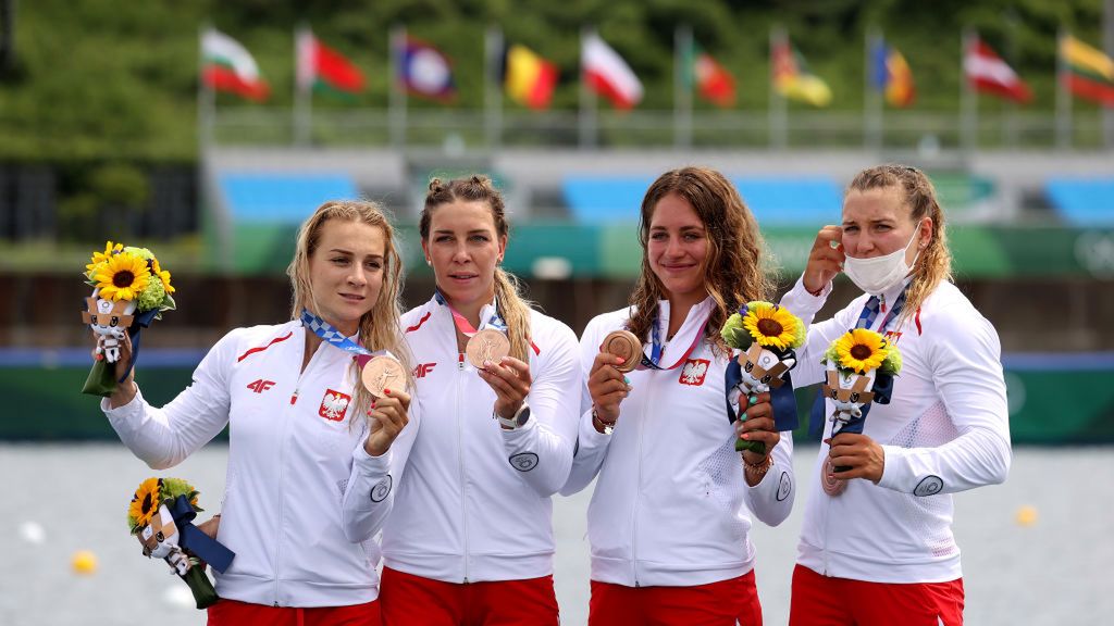 Zdjęcie okładkowe artykułu: Getty Images / Na zdjęciu: polskie kajakarki na podium IO w Tokio