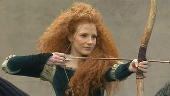 Jessica Chastain jako "Merida Waleczna"!