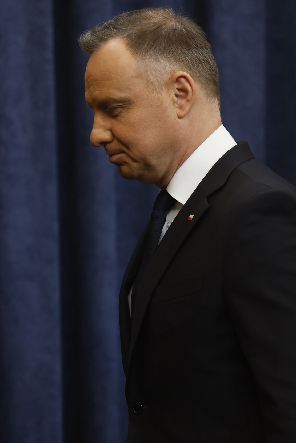 Andrzej Duda zaliczył wpadkę z makijażem