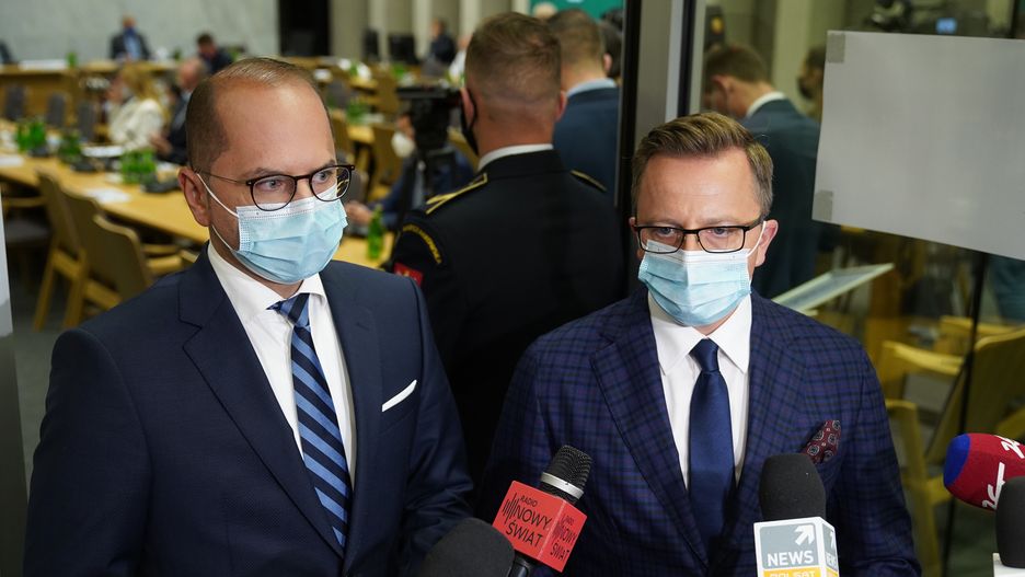 Posłowie Michał Szczerba i Dariusz Joński zawiadomili prokuraturę