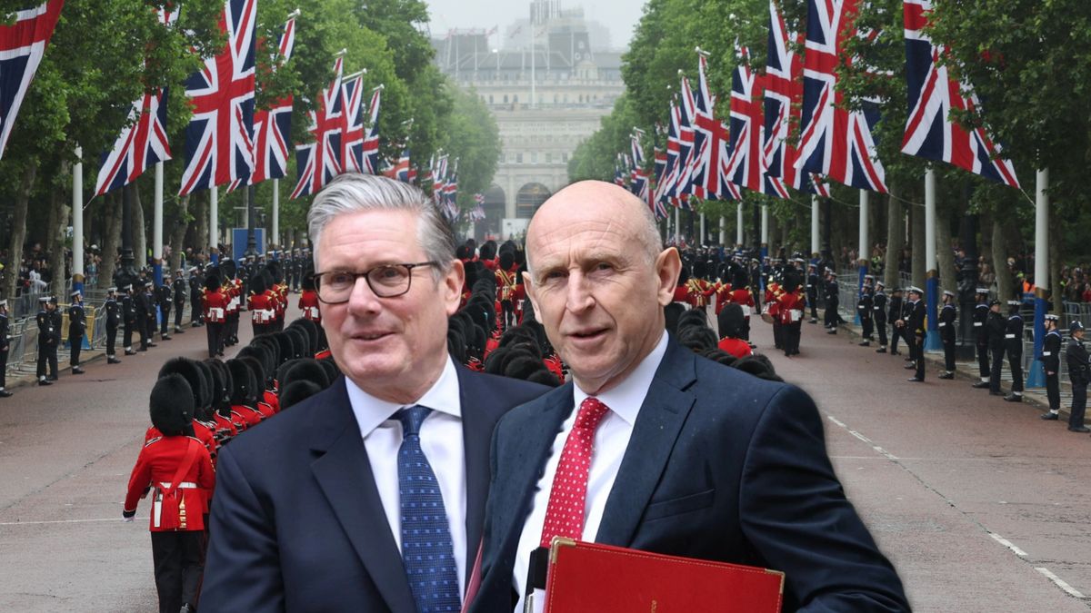 John Healey i Keira Starmer