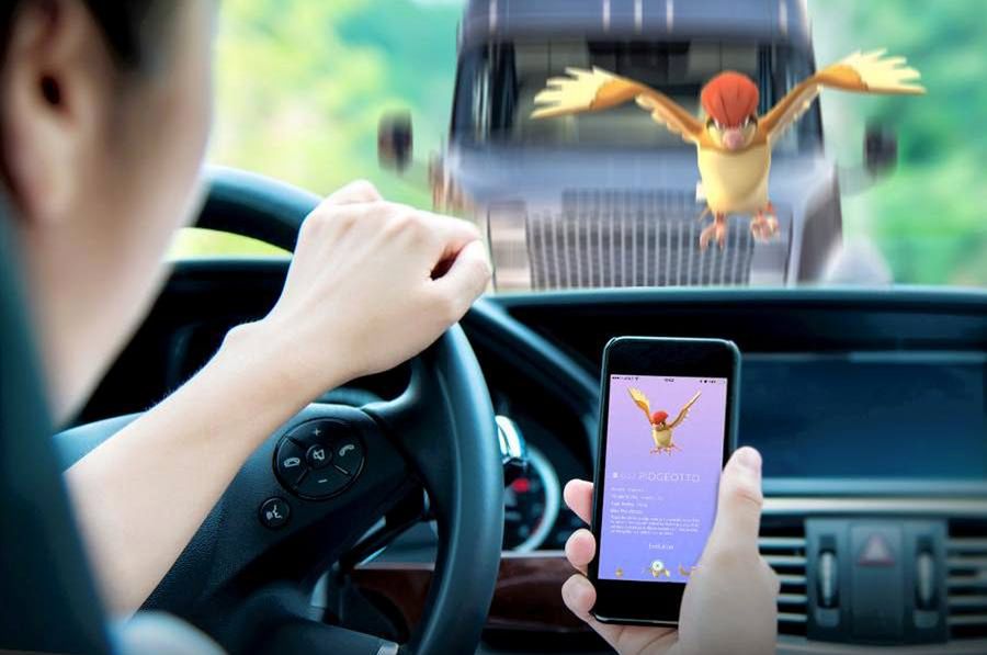 Aplikacja Pokémon GO może być niebezpieczna także dla kierowców