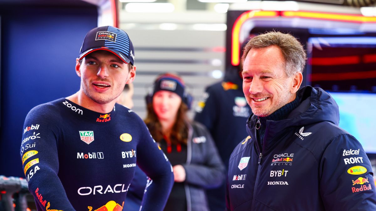 Zdjęcie okładkowe artykułu: Materiały prasowe / Red Bull / Na zdjęciu: Max Verstappen (z lewej) i Christian Horner