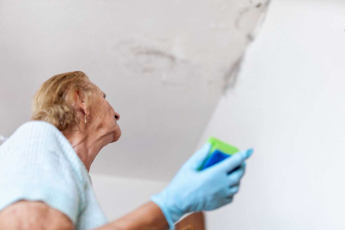 How to clean the ceiling?